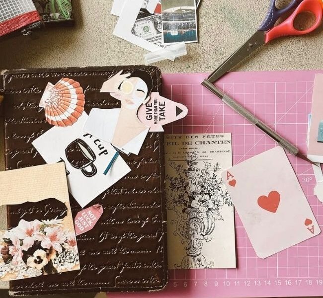 Caja collage - Taller + materiales