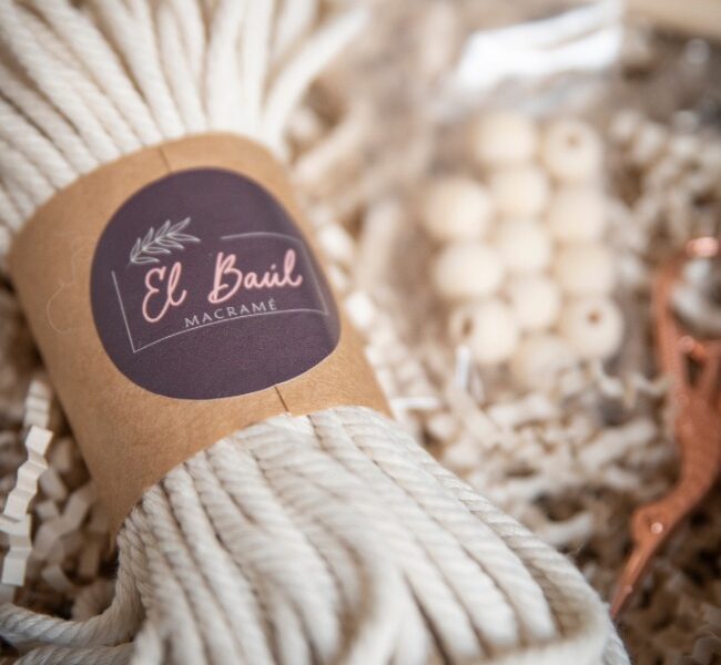 Caja Macramé - Taller + materiales