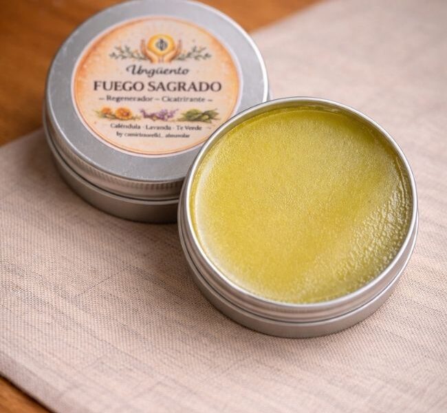 Unguento energizado con reiki - Fuego sagrado