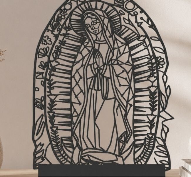 Figura decorativa Virgen de Guadalupe