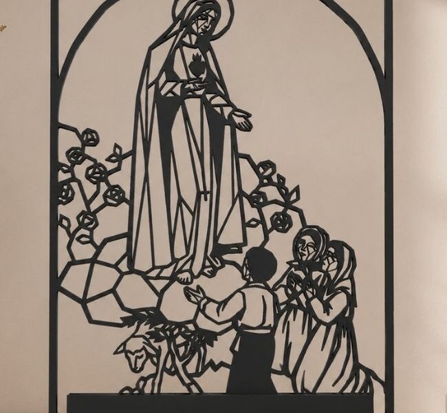 Figura decorativa Virgen de Fatima