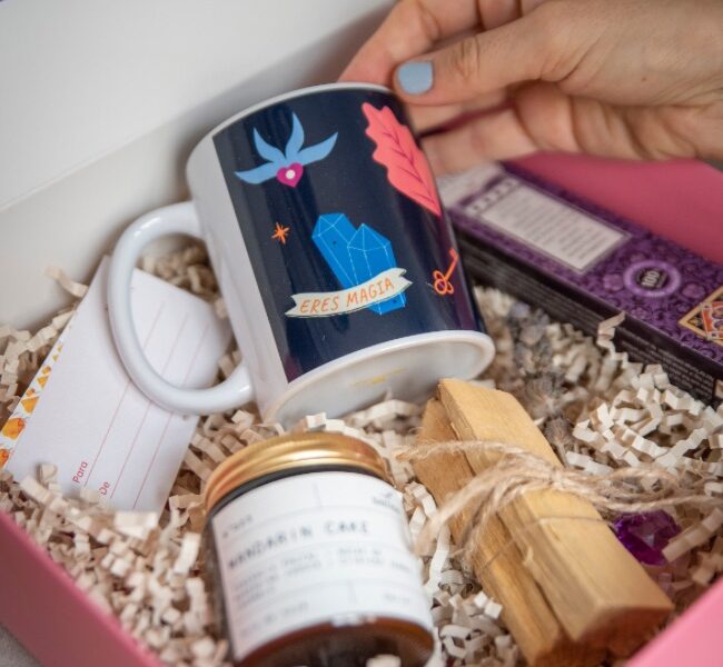 Caja energía positiva